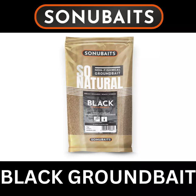 SONUBAITS SO NATURAL BLACK RIVER GROUNDBAIT 1kg