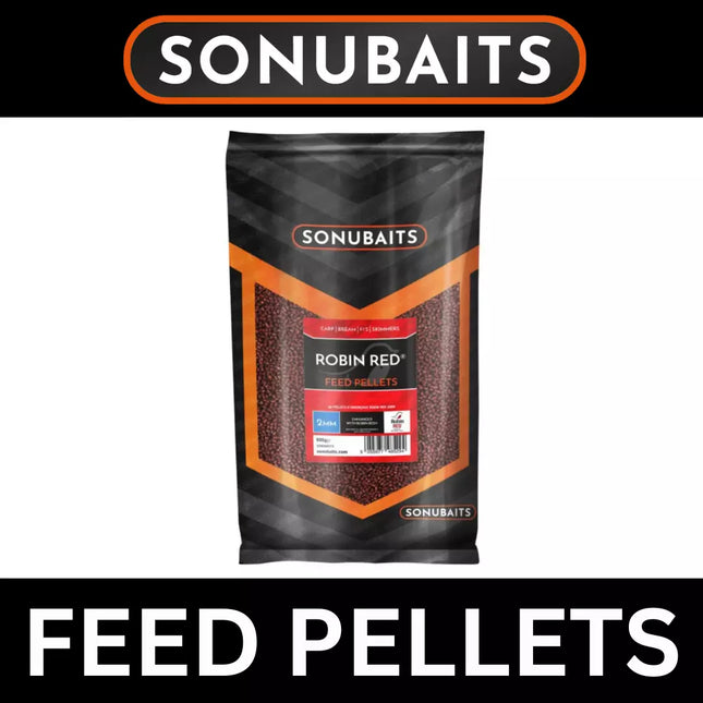 SONUBAITS ROBIN RED FEED PELLETS 2mm / 4mm / 6mm 900g