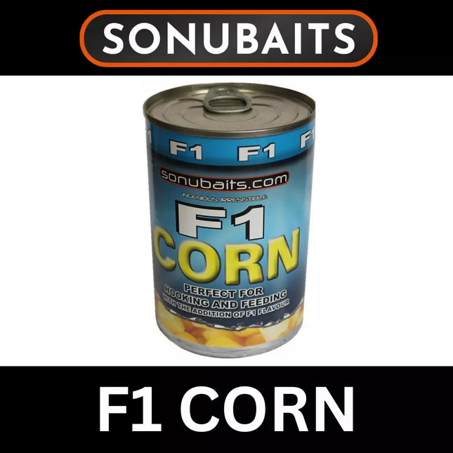 SONUBAITS F1 CORN PERFECT FOR HOOKING AND FEEDING 400g