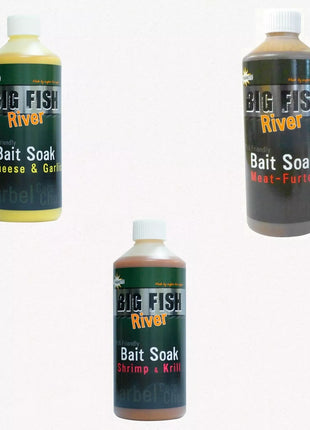 Big Fish Barbel Bait Soak Dynamite Baits River Range - All Flavours
