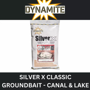 DYNAMITE SILVER X CLASSIC GROUNDBAITS CANAL & LAKE