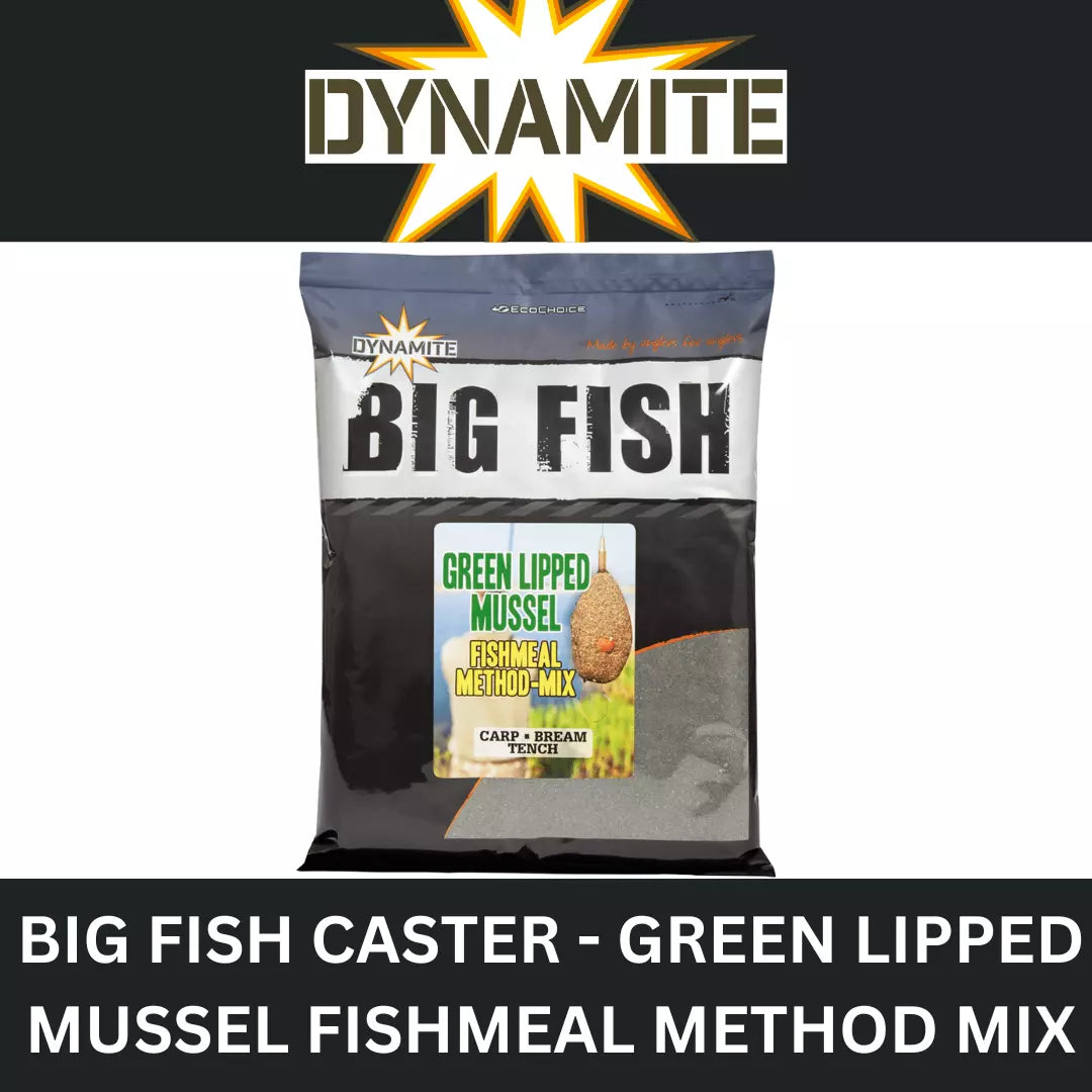 DYNAMITE BIG FISH GREEN LIPPED MUSSEL FISHMEAL METHOD-MIX 1.8kg