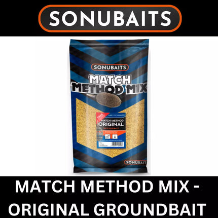 SONUBAITS MATCH METHOD MIX ORIGINAL GROUNDBAIT 2kg