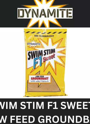 DYNAMITE SWIM STIM F1 SWEET LOW FEED GROUNDBAIT 900g