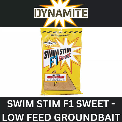 DYNAMITE SWIM STIM F1 SWEET LOW FEED GROUNDBAIT 900g