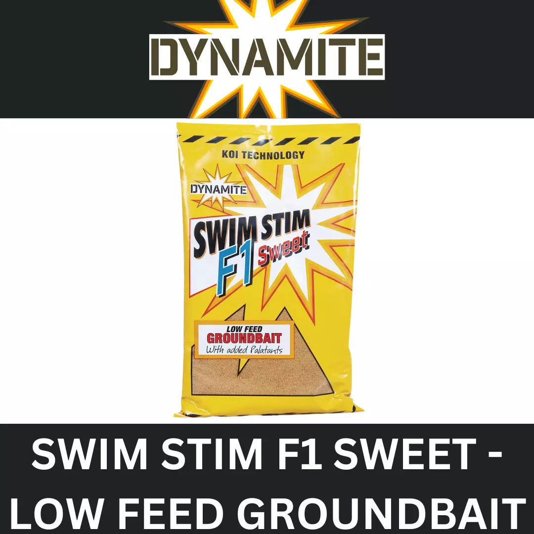 DYNAMITE SWIM STIM F1 SWEET LOW FEED GROUNDBAIT 900g