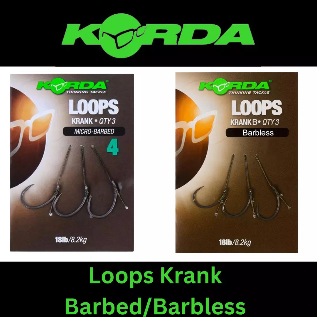 KORDA LOOPS KRANK BARBED & BARBLESS