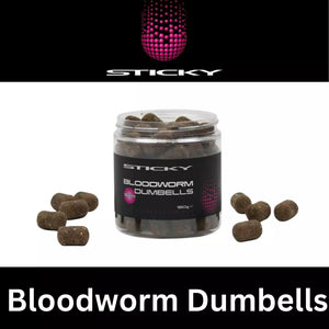 STICKY Bloodworm Dumbells 12mm - 160g