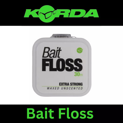 KORDA Bait FLOSS Extra Strong Unscented 30m