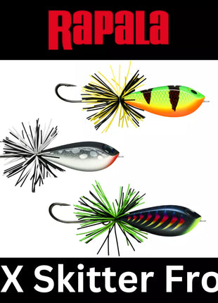 RAPALA BX Skitter Frog - Multiple Colours & Sizes