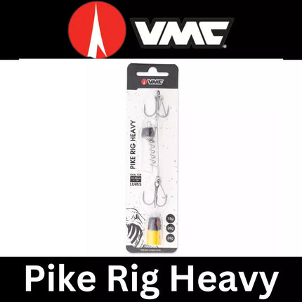 VMC Pike Stinger Rig Heavy- Premium Dead Bait Rig - Ready To Go