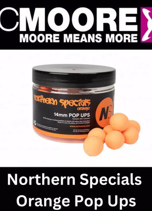 CCMOORE Northern Specials Orange Pop Ups