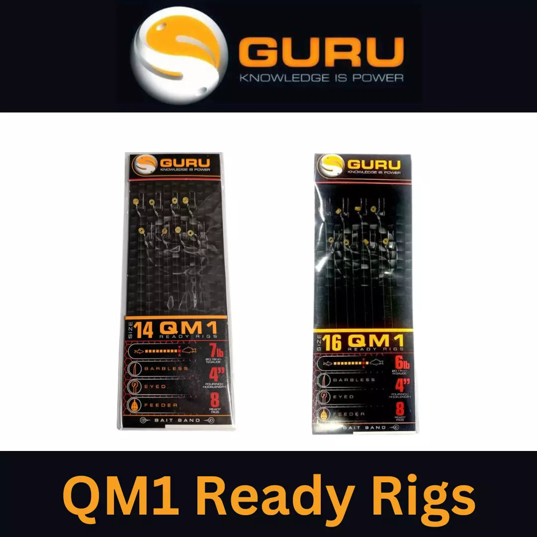 GURU QM1 READY RIGS BARBLESS  4’’