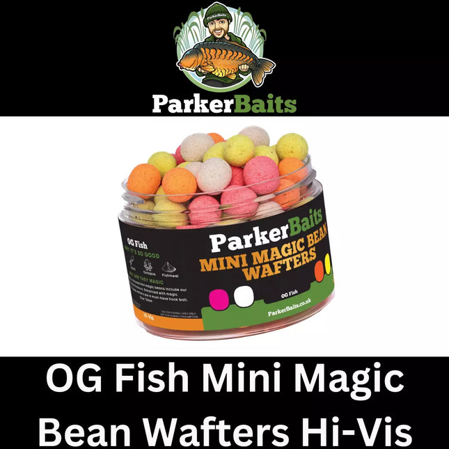 Parker Baits OG Fish Mini Magic Bean Wafters Hi-Vis 70g 12mm