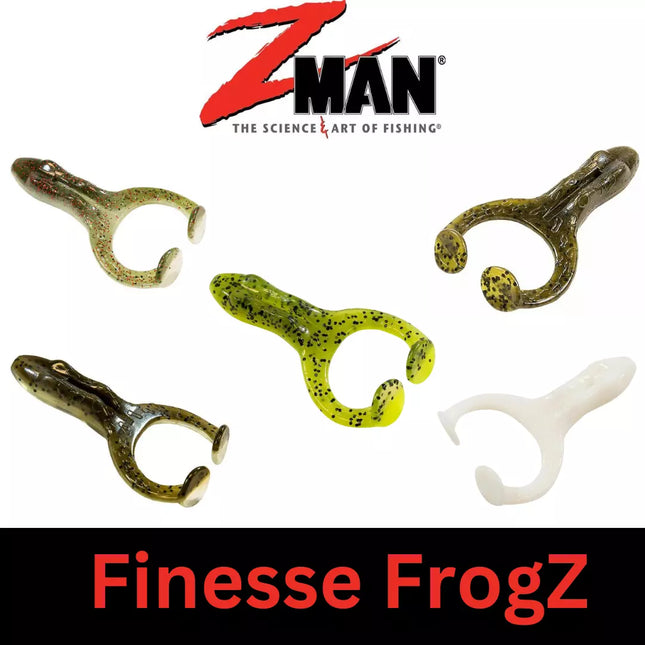 Z-Man Finesse FrogZ 2.75"- Multiple Colours