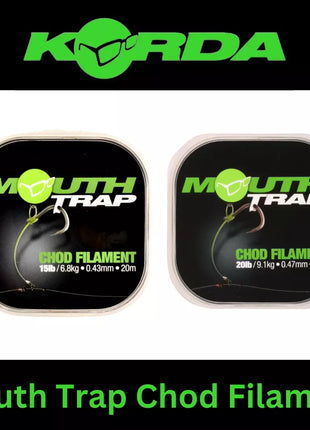KORDA Mouth Trap CHOD FILAMENT - ALL SIZES