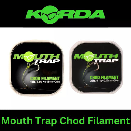 KORDA Mouth Trap CHOD FILAMENT - ALL SIZES