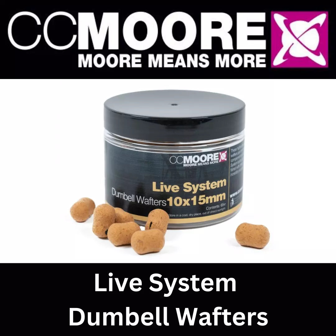 CCMOORE Live System Dumbell Wafters 10x15mm