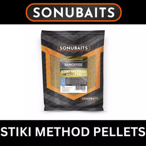 SONUBAITS STIKI METHOD PELLETS BANOFFEE 2mm 650g