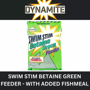 DYNAMITE SWIM STIM BETAINE GREEN FEEDER WITH ADDED FISHMEAL 1.8kg