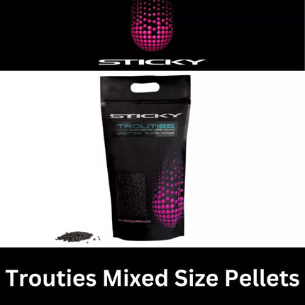 STICKY Trouties Mixed Size Pellets - 2.5kg