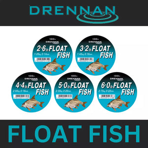 DRENNAN FLOAT FISH 100m 2.6lb / 3.2lb / 4.4lb / 5.0lb / 6.0lb