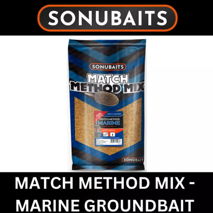 SONUBAITS MATCH METHOD MIX MARINE GROUNDBAIT 2kg