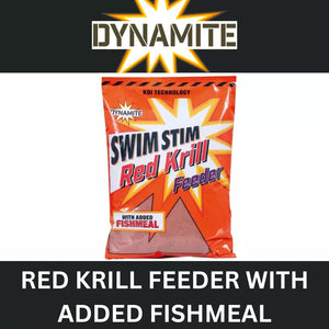 DYNAMITE SWIM STIM RED KRILL FEEDER WITH ADDED FISHMEAL 1.8kg