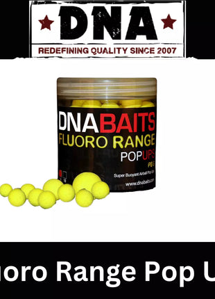 DNA BAITS Fluoro Range Pop Ups