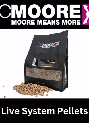 CCMOORE Live System Pellets - 6mm - 1kg