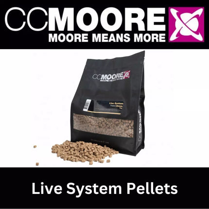 CCMOORE Live System Pellets - 6mm - 1kg