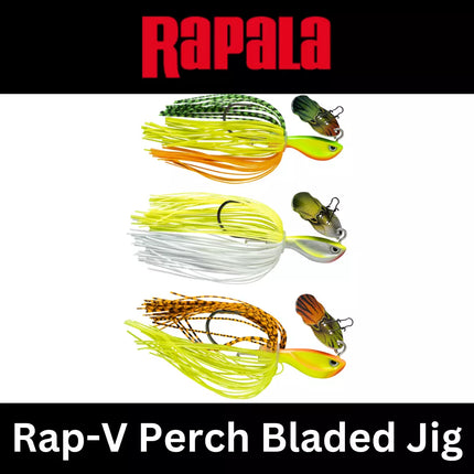 RAPALA - Rap-V Perch Bladed Jig 10g