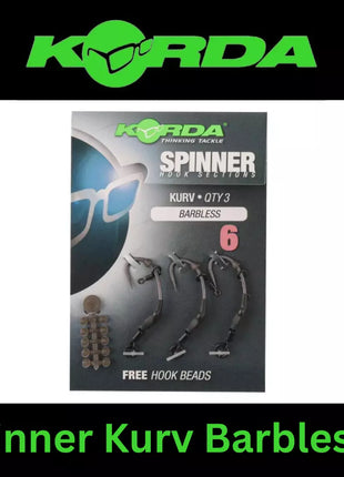 KORDA SPINNER KURV BARBLESS 6
