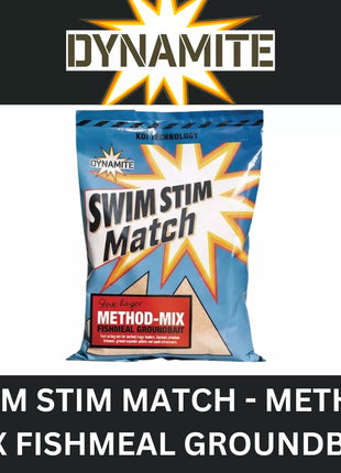 DYNAMITE SWIM STIM MATCH METHOD MIX FISHMEAL GROUNDBAIT 1.8kg