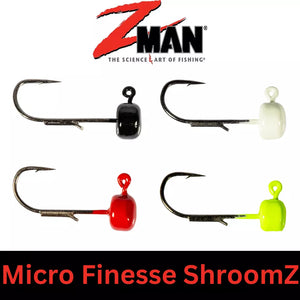 Z-Man Micro Finesse ShroomZ - Multiple Sizes & Colours