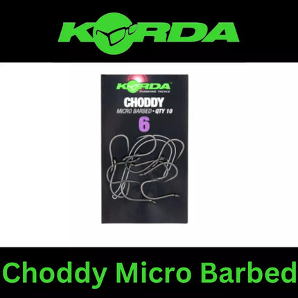 KORDA CHODDY MICRO BARBED | 4 - 6 - 8