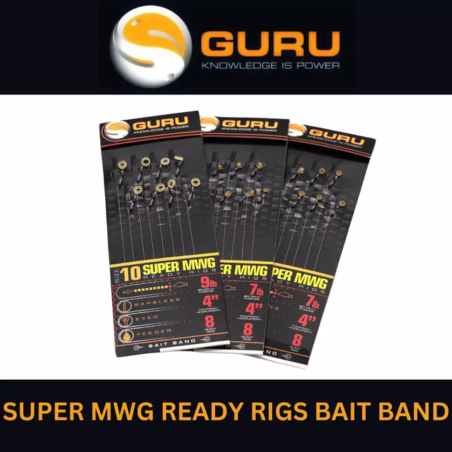 GURU SUPER MWG READY RIGS BAIT BAND 4’’