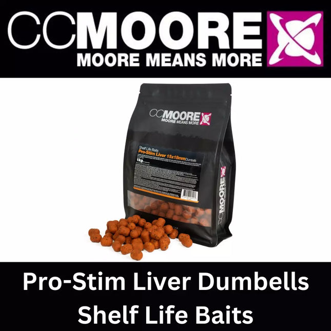 CCMOORE Pro-Stim Liver  10x15mm Dumbells