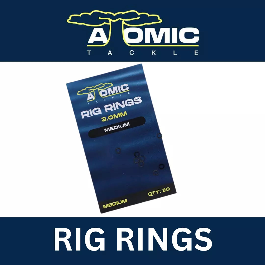 Atomic Tackle Rig Rings 3.0mm Medium