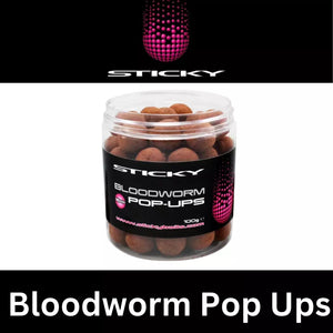 STICKY Bloodworm Pop Ups - 100g