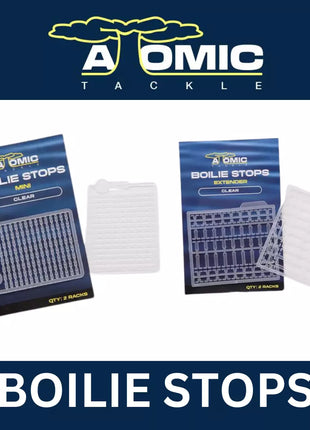 Atomic Tackle Boilie Stops Clear - Extender & Mini