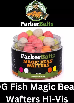 Parker Baits OG Fish Magic Bean Wafters Hi-Vis 70g 15mm