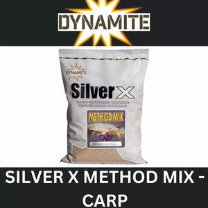 DYNAMITE SILVER X CLASSIC GROUNDBAITS METHOD MIX CARP 1.8kg