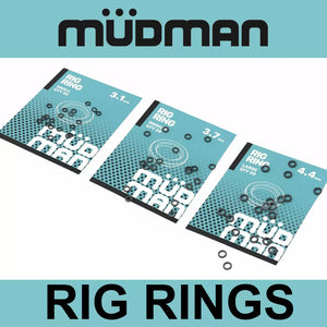 MUDMAN RIG RING *Sizes* SMALL 3.1mm / MEDIUM 3.7mm / LARGE 4.4mm