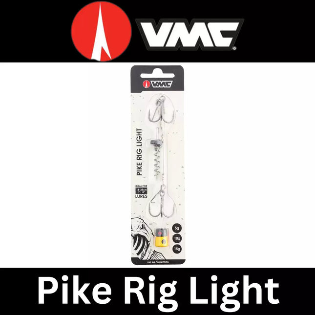 VMC Pike Stinger Rig Light- Premium Dead Bait Rig - Ready To Go