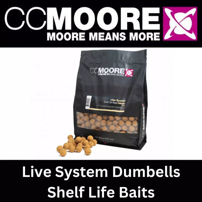 CCMOORE Live System  10x15mm Dumbells