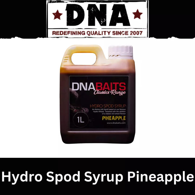 DNA BAITS Classic Range Hydro Spod Syrup Pineapple - 1L