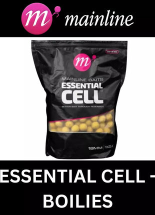 Mainline Essential Cell Boilies *ALL SIZES AVAILABLE* Best Carp Fishing Boilies
