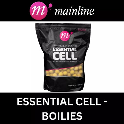 Mainline Essential Cell Boilies *ALL SIZES AVAILABLE* Best Carp Fishing Boilies