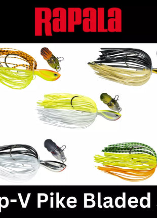 RAPALA - Rap-V Pike Bladed Jig 17g - Multiple Colours